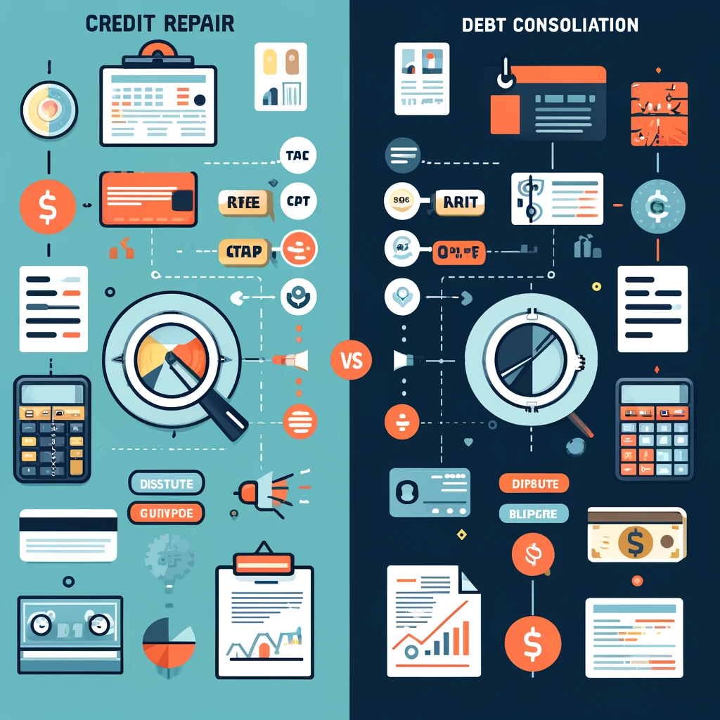 Credit Repair vs Debt Consolidation